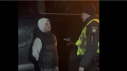 У Луцьку зловили п'яного водія під час комендантської години (відео)
