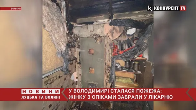 У Володимирі стався вибух у житловому будинку – постраждала жінка (фото, відео)