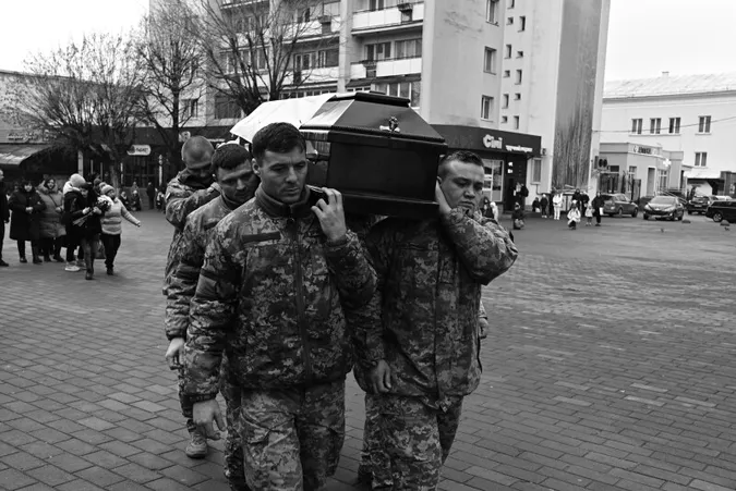 У Луцьку попрощалися із загиблим на Запоріжжі Олександром Панькевичем (фото)