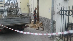 Чому виламували стіну в історичній пам'ятці у центрі Луцька (фото)