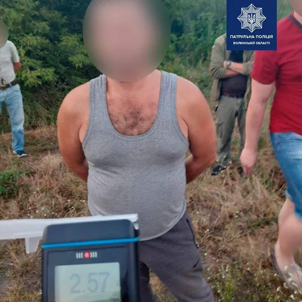 У Ковелі п'яний водій в'їхав у авто на зустрічній смузі (фото)