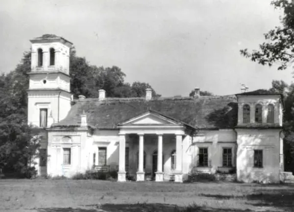 Палац у Великій Глуші, фото 1929 року