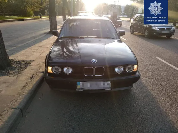П'яний водій у Луцьку «підрізав» лучанку: жінка повідомила у поліцію