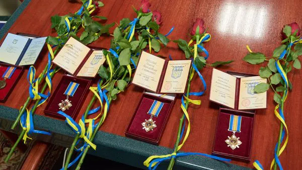 У Луцьку вручили державні нагороди родинам загиблих Героїв (фото)