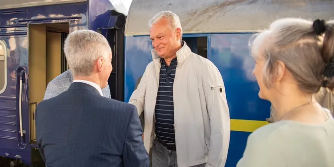 До Києва приїхав президент Литви Гітанас Науседа
