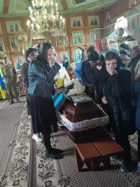 Загинув під Бахмутом: у Луцькому районі попрощалися з воїном