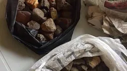 У волинян вилучили понад тонну бурштину (фото)