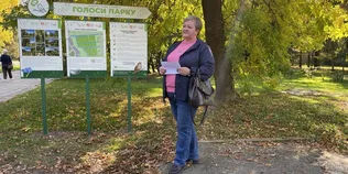 У Луцькому центральному парку відкрили нову екологічну стежку «Голоси парку» (фото)
