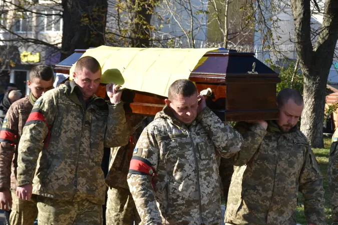 Загинув на Курщині: у Луцьку попрощалися з 31-річним Дмитром Бондаренком (фото)