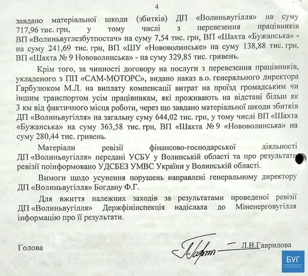 На волинських шахтах знайшли порушень на 50 мільйонів гривень