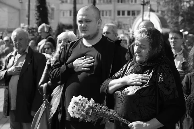 У Луцьку попрощалися з померлим у ворожому полоні Борисом Борисюком (фото)