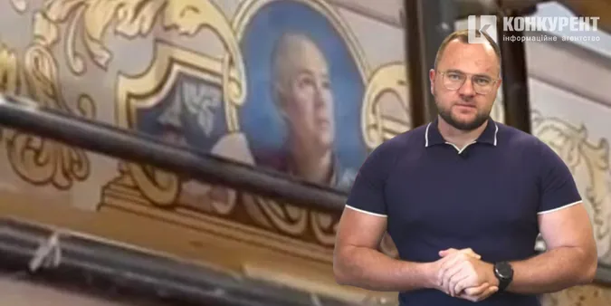 Мер Поліщук виправдовує зображення «скромного олігарха» Палиці на стінах собору у Луцьку