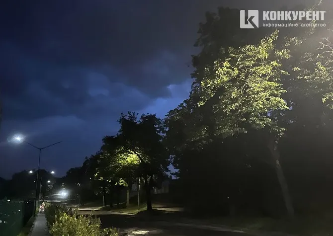 Шквальний вітер, блискавка та дощ: у Луцьку неочікувано змінилась погода (фото, відео)