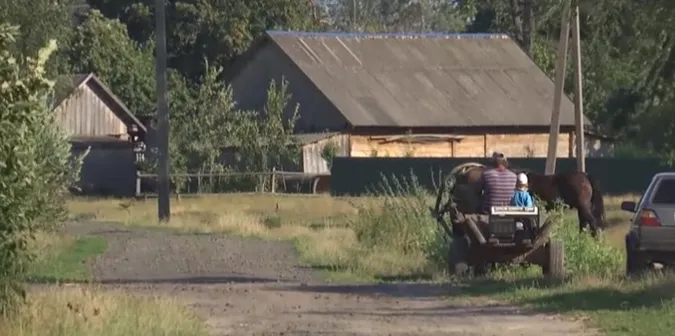 На Волині блискавка влучила в підводу: чоловік – в реанімації