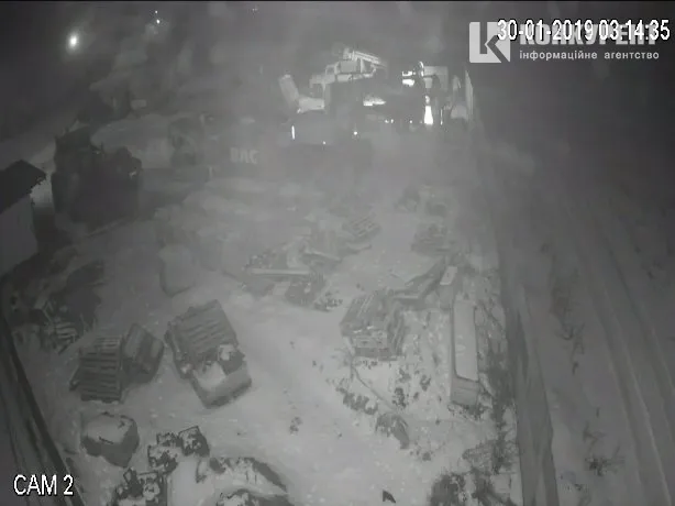 Підпал майна Семенюка: показали відео з камер спостереження