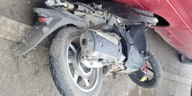 На Волині бус «знайшов» байк, що був у міжнародному розшуку