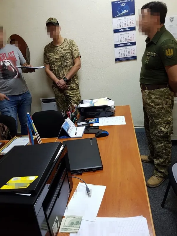На хабарі погорів завідувач військової кафедри луцького вишу (фото, відео)