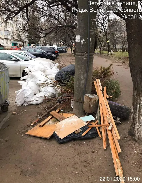 У Луцьку покарали тих, хто забруднює місто (фото)