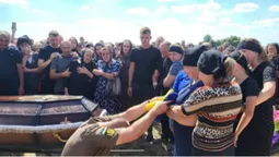 💔На Волині попрощалися із загиблим на Луганщині Героєм Володимиром Хаймиком