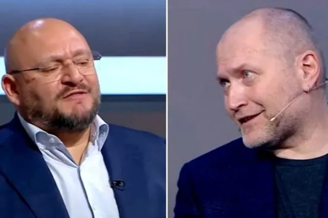 «Чуєш, ти, довб**об»: Добкін і Береза обматюкали один одного у прямому ефірі (відео 18+)