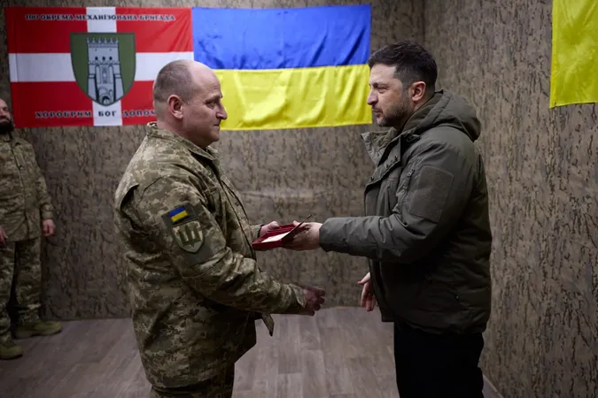 Зеленський нагородив воїнів волинської «Сталевої сотки» (фото)