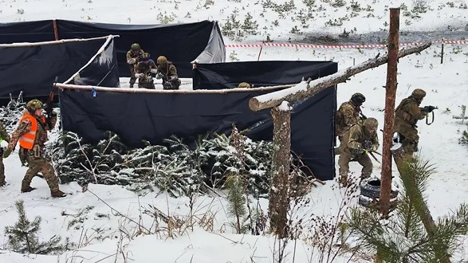 На Волині – бойові навчання Сил Територіальної Оборони за участі Наєва (відео)