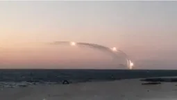 Показали, як російські окупанти запускають ракети з корабля в Сімферополі (відео)