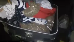 На "Ягодині" затримали волинянку із бурштином у валізі (фото, відео)