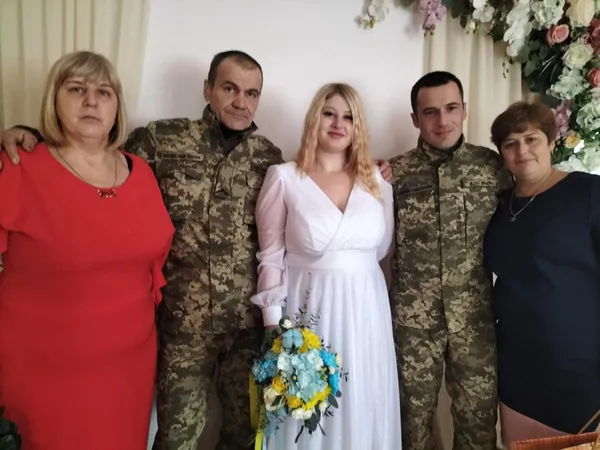 На Волині військовий одружився в день професійного свята