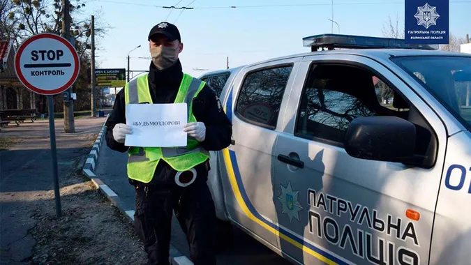 13 протоколів за тиждень: волинські патрульні покарали порушників карантину