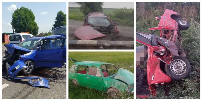 У червні на Волині сталась рекордна кількість ДТП з потерпілими