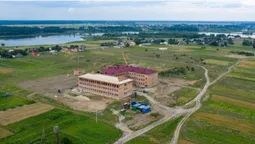 Показали, як зводять нову школу в Башликах (фото)