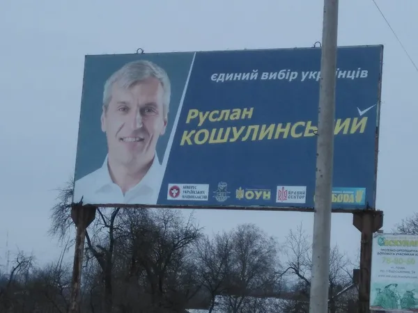 Волинь рясніє білбордами: політичної реклами стає дедалі більше (фото)