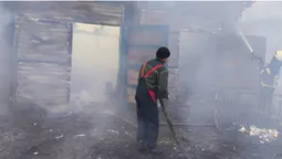 На Ковельщині горів гараж – причину пожежі встановлюють (фото)