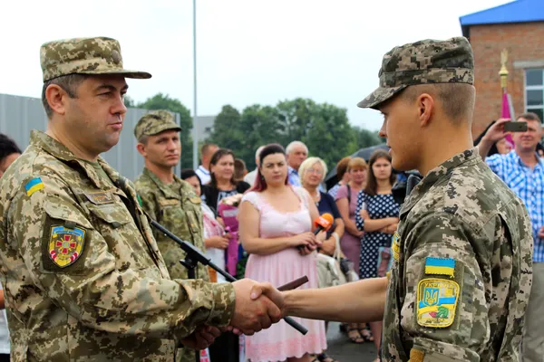 Перші курсанти луцького «політеху» склали присягу (фото)