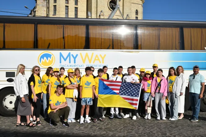 Діти Героїв з Луцької громади вирушили на відпочинок до США (фото)