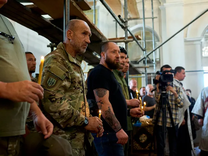 У Луцьку попрощалися з художником Михайлом Штиком, який загинув на війні (фото, відео)