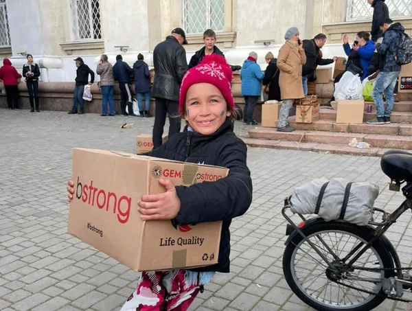 The American foundation was one of the first to bring aid to liberated Kherson