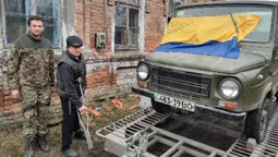 Волинянин віддав свою «Волинянку» військовим на фронт (відео)