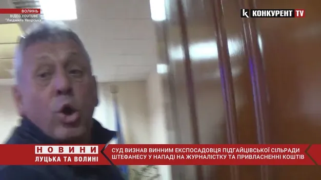 Ексчиновника з Підгайців Георгія Штефанесу засудили за розтрату державних коштів (відео)