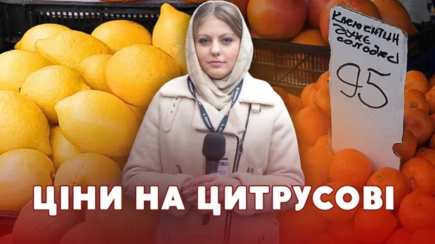 Скільки коштують цитрусові на луцькому ринку (відео)
