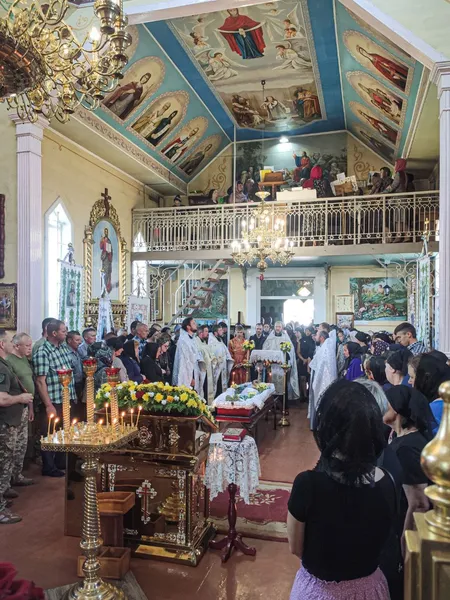 Поранили у Бахмуті: попрощалися з загиблим волинським воїном Сергієм Занюком (фото)