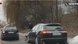 У Луцьку – ДТП: Jaguar «наздогнав» Skoda (фото)
