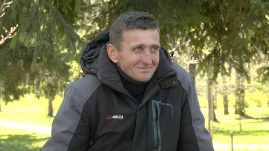 Начальник дільниці утримання парків у Луцьку Олексій Литвин