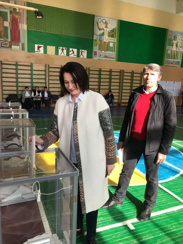 Народна депутатка Ірина Констанкевич з чоловіком
