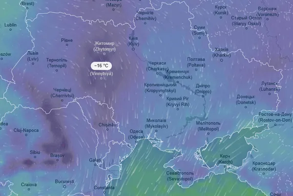 Вдарять 15-градусні морози: до України йде похолодання