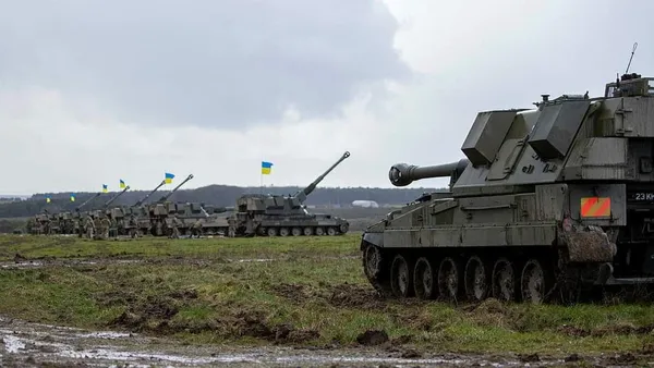 Друга група артилеристів з України завершує навчання у Великій Британії (фото)