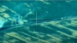 В Україні російську техніку знищили новим невідомим боєприпасом (відео)