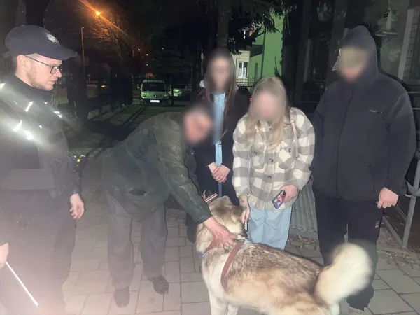 Хотів завести друга: у центрі Луцька чоловік вкрав маламута (фото)