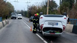 Авто з водійкою всередині перекинулося на дах: деталі аварії у Луцьку (фото)